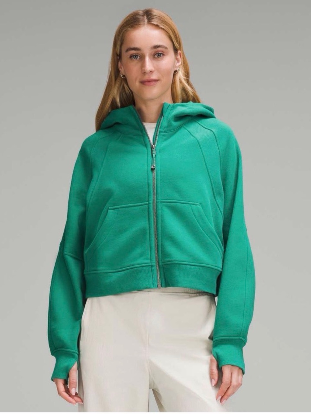 Lululemon Scuba Oversized Full-Zip Hoodie
Cascadia Green M/L